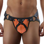 Premium Leather JockStrap w/ Stainless steel studs - All colors