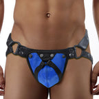 Premium Leather JockStrap w/ Stainless steel studs - All colors