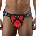 Premium Leather JockStrap w/ Stainless steel studs - All colors
